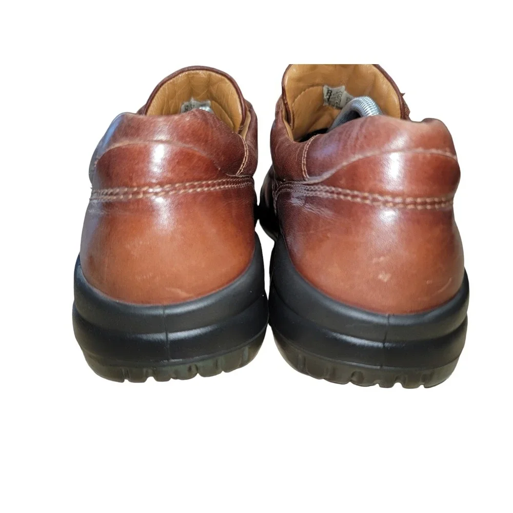 ECCO Seawalker‎ Men's Shoes Brown Leather Runner Oxford Sz EU 44/US 10.5